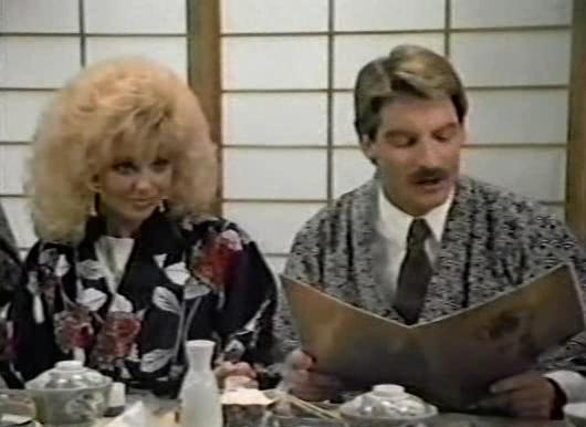 Loni Anderson and Perry King in Easy Street (1986)