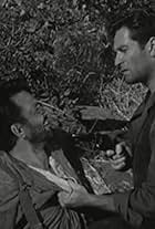 Dehl Berti and Hugh O'Brian in The Life and Legend of Wyatt Earp (1955)