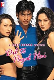 Madhuri Dixit, Karisma Kapoor, and Shah Rukh Khan in Dil To Pagal Hai (1997)