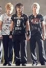 SS501, Kim Hyun-joong, Kim Hyung-joon, Kim Kyu-jong, Young-saeng Heo, and Jung-min Park in SS501: Fighter (2006)