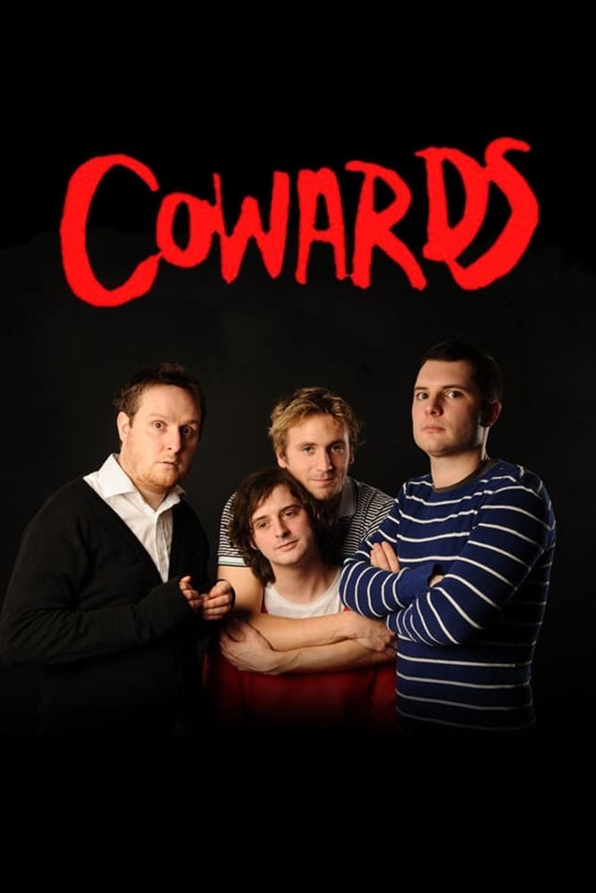 Tom Basden, Tim Key, Lloyd Woolf, and Stefan Golaszewski in Cowards (2009)