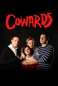 Tom Basden, Tim Key, Lloyd Woolf, and Stefan Golaszewski in Cowards (2009)