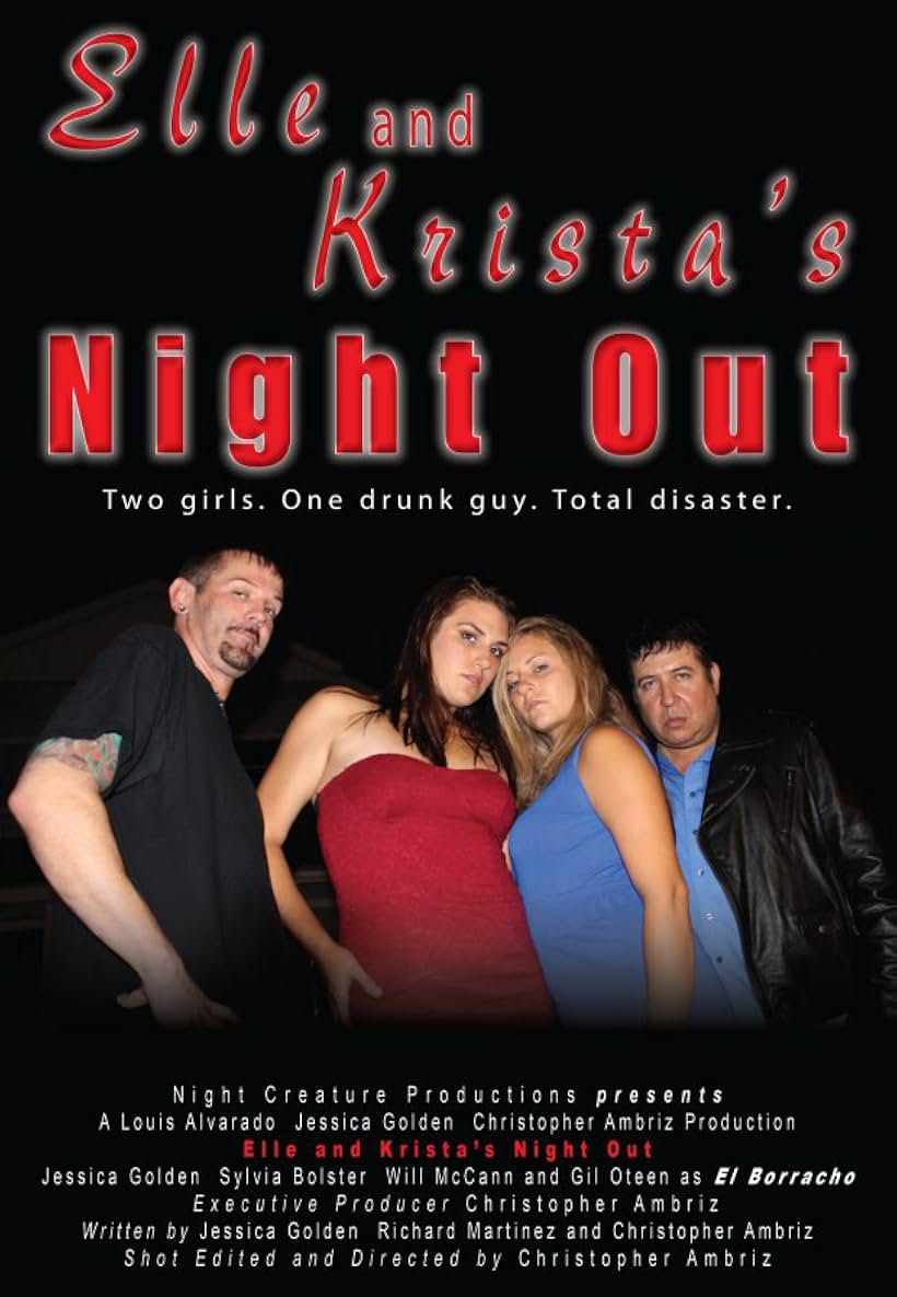 Film poster for Elle and Krista's Night Out.