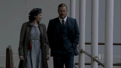 Craig McLachlan and Cate Wolfe in The Doctor Blake Mysteries (2013)