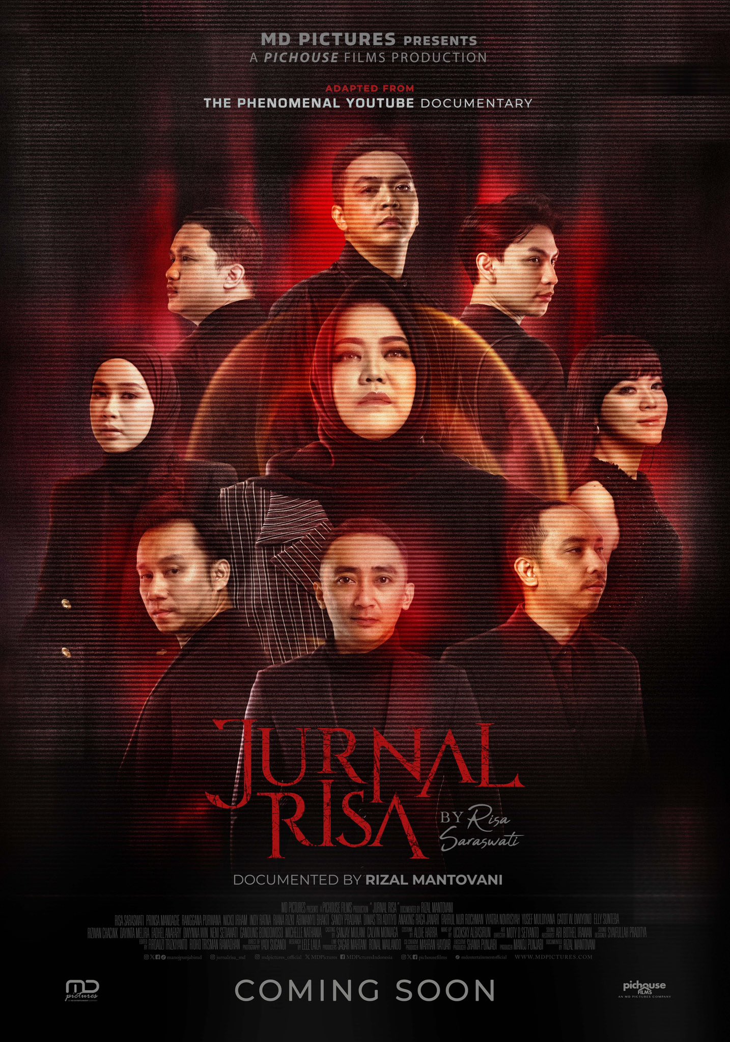 Dimas Tri Adityo, Sandy Pradana, Nicko Irham, Riana Rizki, Abimanyu, Prinsa Mandagie, Indy Ratna Pratiwi, Ranggana Purwana, and Risa Saraswati in Jurnal Risa by Risa Saraswati (2024)