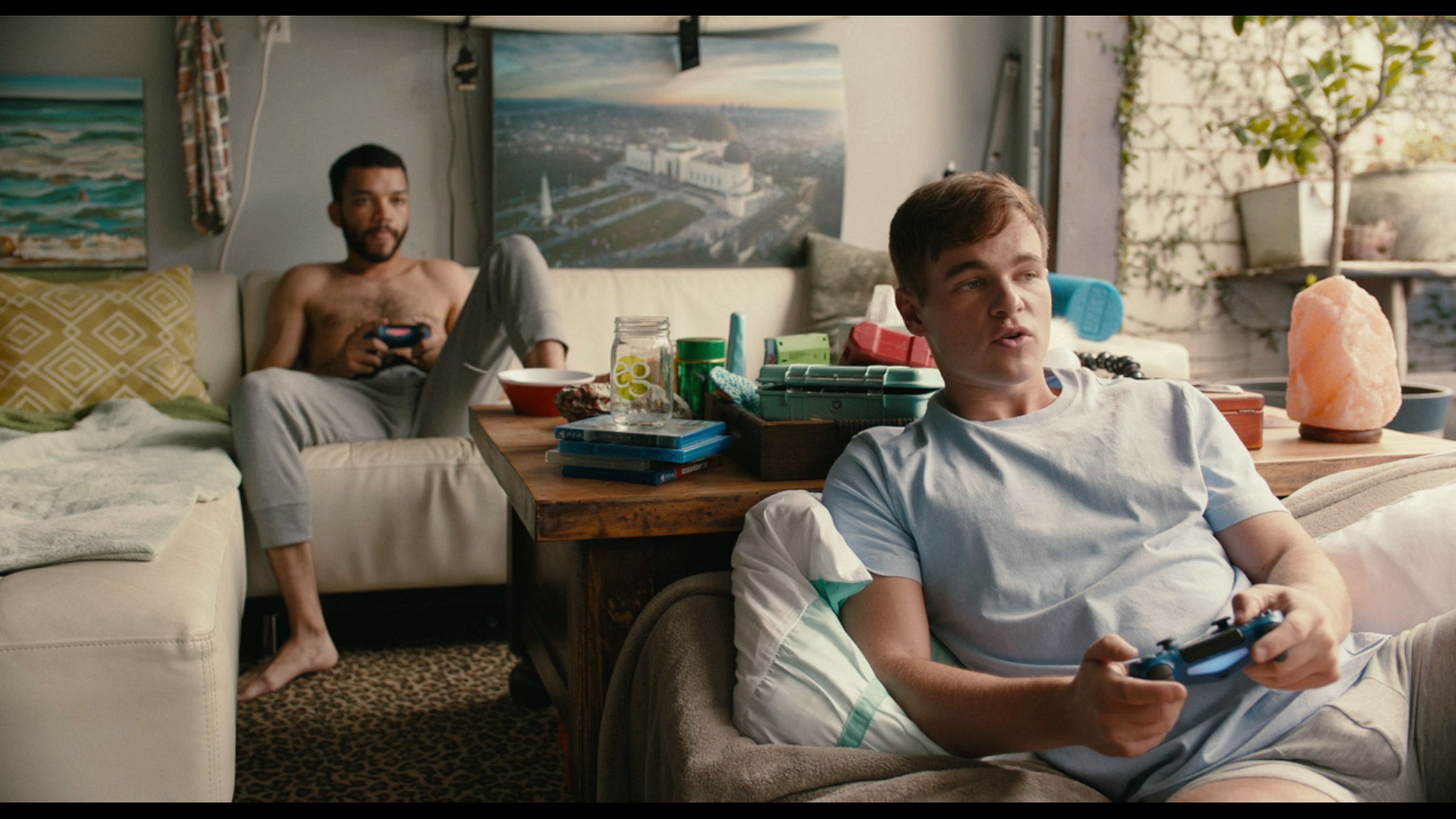 Graham Patrick Martin and Justice Smith in Query (2020)