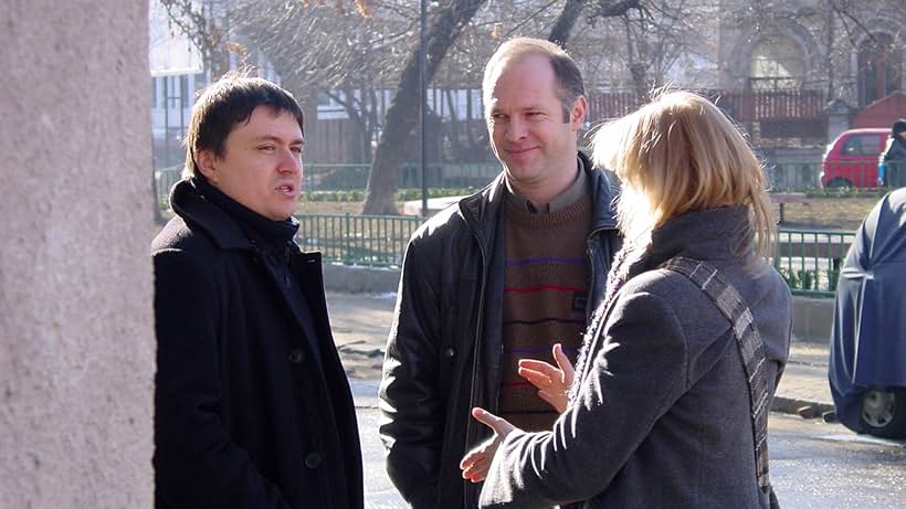 Vlad Ivanov, Cristian Mungiu, and Anamaria Marinca in 4 Months, 3 Weeks and 2 Days (2007)