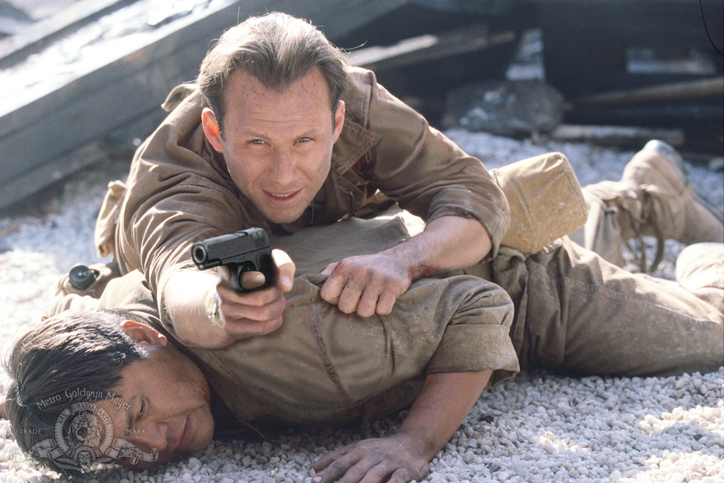 Christian Slater and Roger Willie in Windtalkers (2002)