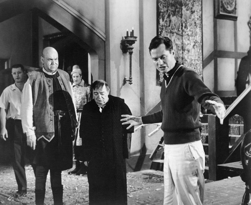 RAVEN (CORMAN), AMERICAN INTERNATIONAL 1963, PETER LORRE, VINCENT PRICE, ROGER CORMAN (director) IV