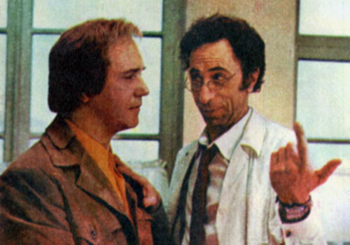 Leonid Kuravlyov and Ilya Rutberg in A Bargain for a Bargain (1977)