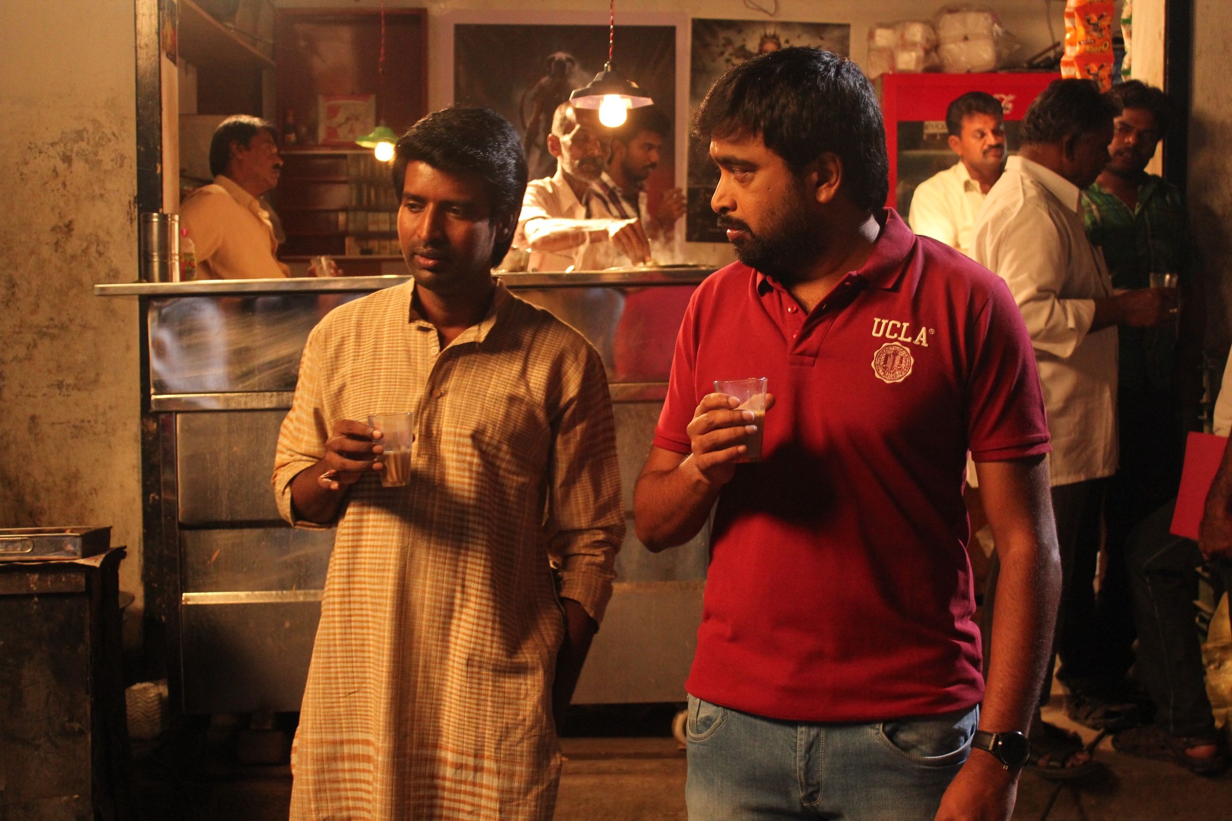 M. Sasikumar and Soori in Bramman (2014)