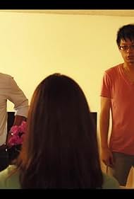 Stanley Wong, Norm Johnson, and Carla Lomelín in Five Minutes (2015)