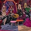 Loulou Velvet, Alvilda, Chloe Clarke, Gabanna, Morphae, Sarah Logan, Star, La Veuve, and Madame Yoko in Drag Race Belgique (2023)