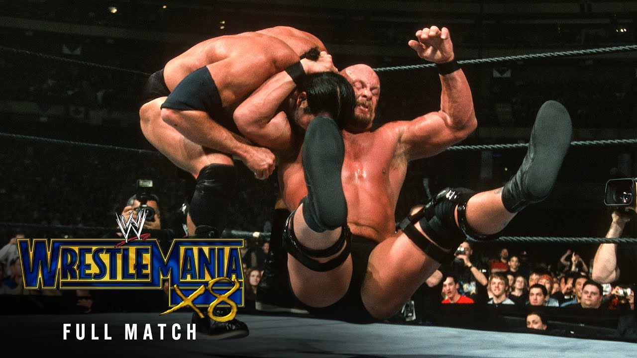 Steve Austin and Scott Hall in WrestleMania X8 (2002)