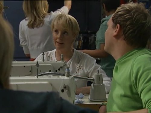 Antony Cotton and Sally Dynevor in Coronation Street (1960)