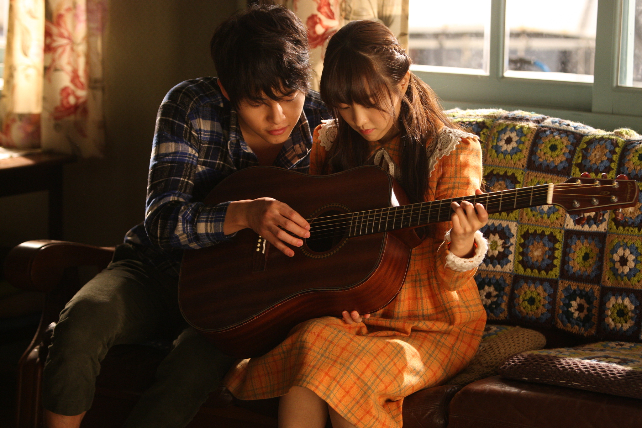 Park Bo-young and Song Joong-ki in A Werewolf Boy (2012)