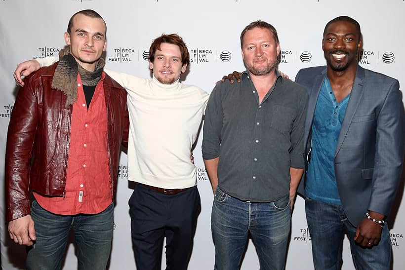 David Mackenzie, Rupert Friend, Jack O'Connell, and David Ajala