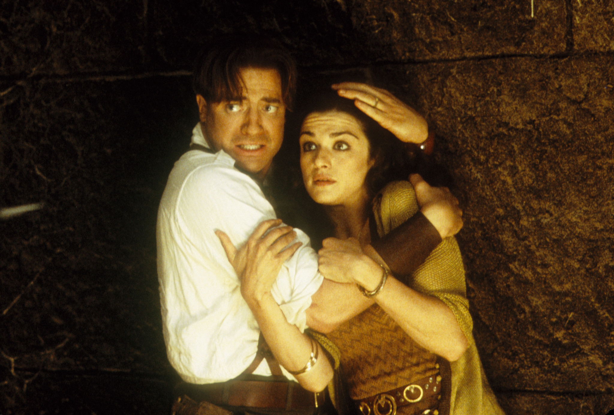 Brendan Fraser and Rachel Weisz in The Mummy Returns (2001)