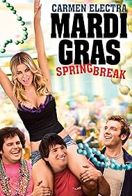 Carmen Electra, Nicholas D'Agosto, Bret Harrison, and Josh Gad in Mardi Gras: Spring Break (2011)