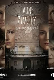 Szidi Tobias, Zuzana Mauréry, Judita Hansman, Peter Trník, Gabriela Marcinková, and Vanessa Sarkoziova in Tajne zivoty (2014)