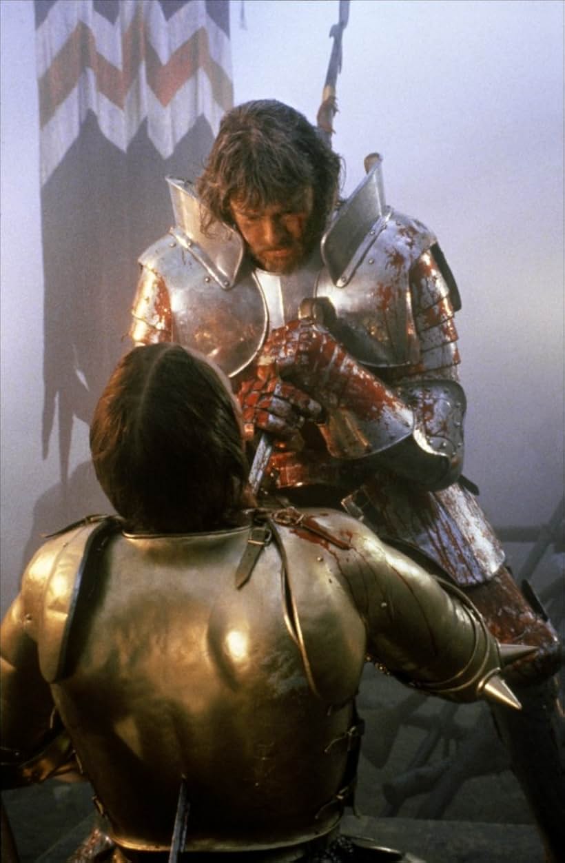 Robert Addie and Nigel Terry in Excalibur (1981)