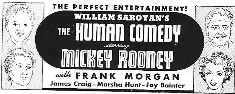 Mickey Rooney, Fay Bainter, Marsha Hunt, and Frank Morgan in The Human Comedy (1943)