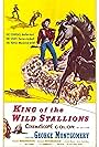 Diane Brewster, Edgar Buchanan, George Montgomery, and Highland Dale in King of the Wild Stallions (1959)