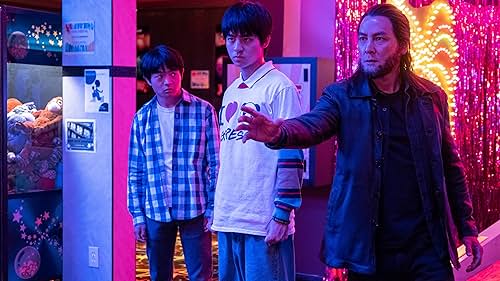 Daniel Wu, Ben Wang, and Jimmy Liu in American Born Chinese (2023)