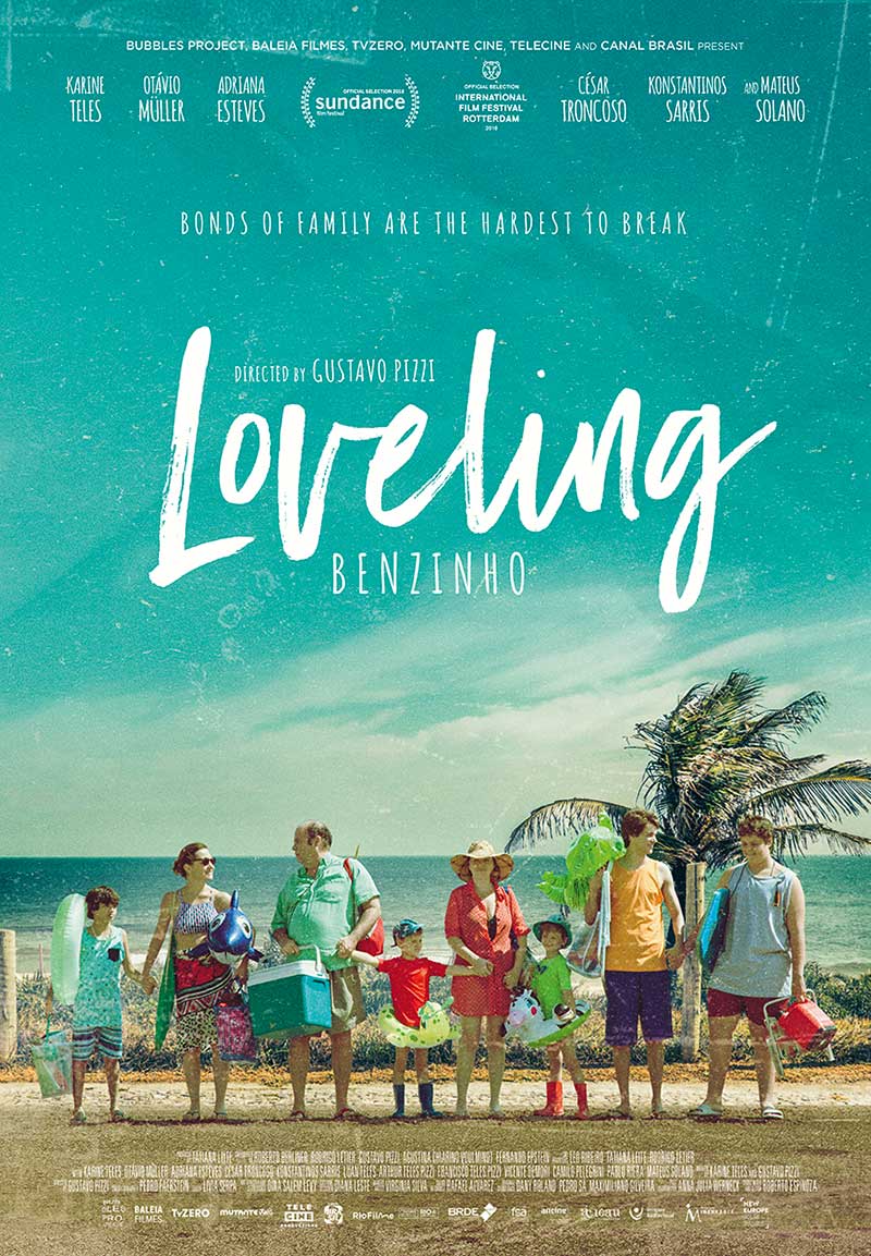 Adriana Esteves, Otávio Müller, Arthur Teles Pizzi, Francisco Teles Pizzi, Luan Teles, Karine Teles, Vicente Demori, and Konstantinos Sarris in Loveling (2018)