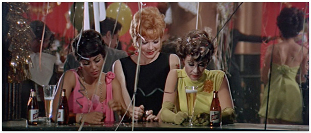 Shirley MacLaine, Paula Kelly, and Chita Rivera in Sweet Charity (1969)