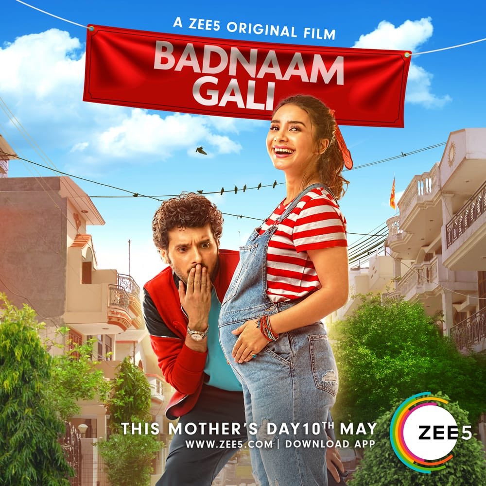 Divyendu Sharma and Patralekhaa Paul in Badnaam Gali (2019)