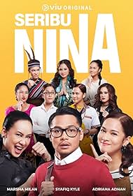 Syafiq Kyle, Adriana Adnan, and Marsha Milan Londoh in Seribu Nina (2022)