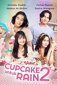 Farhan Rasyid, Abidzar Al Ghifari, Michelle Ziudith, and Denira Wiraguna in Cupcake untuk Rain (2022)