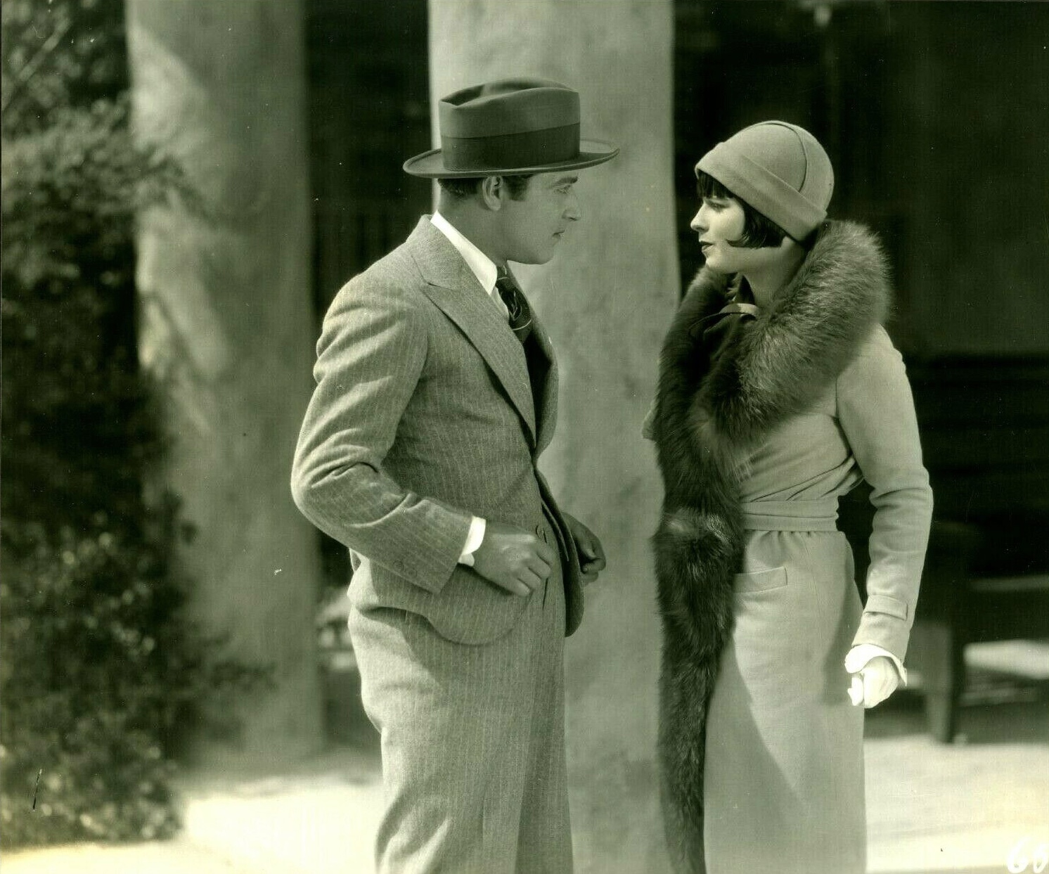 Louise Brooks and James Hall in Rolled Stockings (1927)