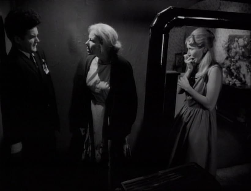 Jeanne Bates, Jack Nance, and Charlotte Stewart in Eraserhead (1977)