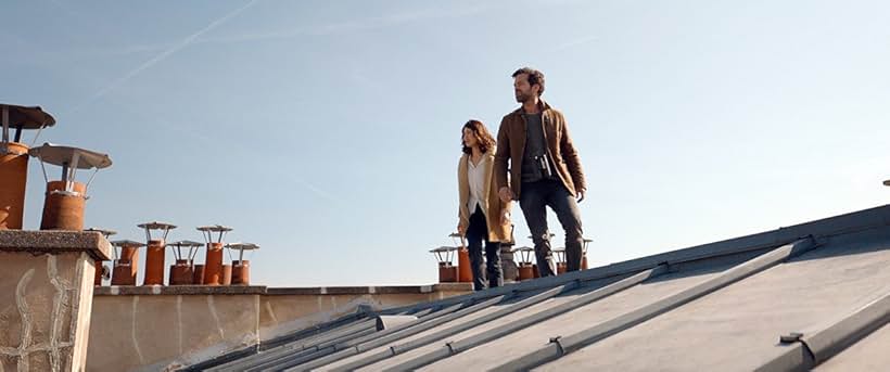 Romain Duris and Olga Kurylenko in A Breath Away (2018)