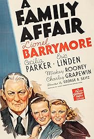 Lionel Barrymore, Eric Linden, and Cecilia Parker in A Family Affair (1937)