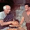 Victor Mature and Everett Glass in Demetrius and the Gladiators (1954)