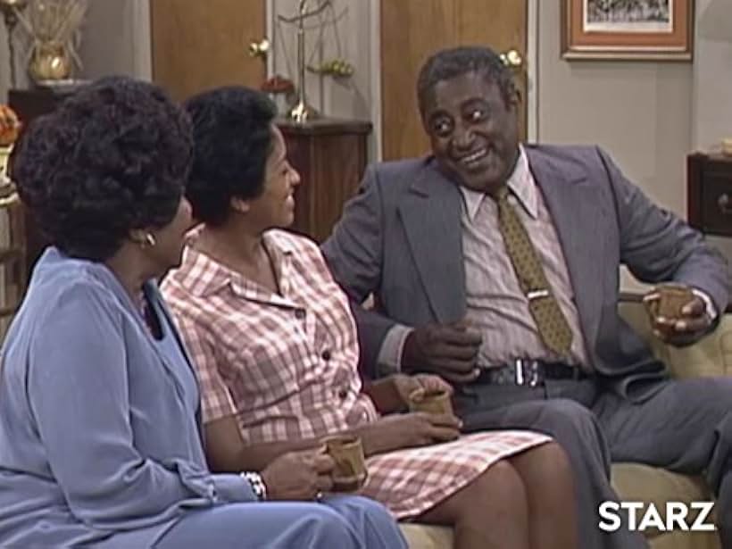 Marla Gibbs, Isabel Sanford, and Richard Ward in The Jeffersons (1975)