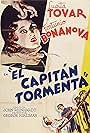 Fortunio Bonanova and Lupita Tovar in El capitán Tormenta (1936)