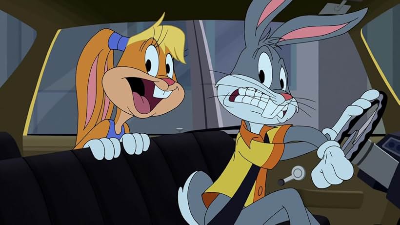 Jeff Bergman and Rachel Ramras in Looney Tunes: Rabbits Run (2015)