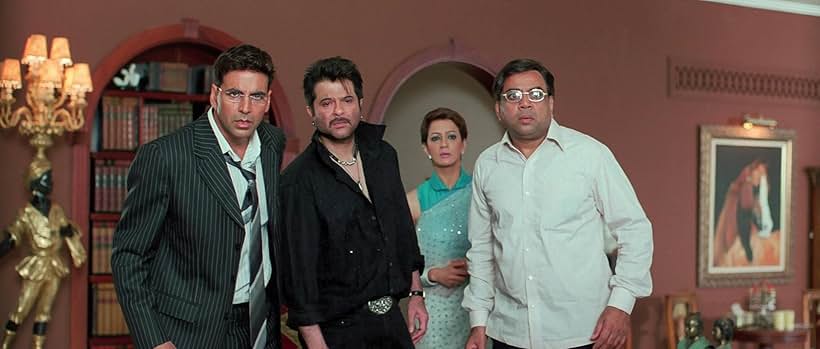 Anil Kapoor, Supriya Karnik, Akshay Kumar, and Paresh Rawal in Welcome (2007)