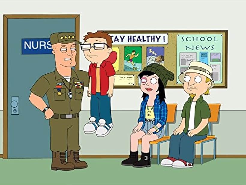 Jeff Fischer, Scott Grimes, and Rachael MacFarlane in American Dad! (2005)