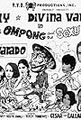 Alicia Alonzo, Max Alvarado, Dely Atay-atayan, Gina Laforteza, Divina Valencia, Dolphy, Lyn D'Arce, Maya Fuentes, Metring David, Eva Marie, Anna Ledesma, Karina Zawalski, Rita Centenera, and Luci Johnson in Private Ompong and the Sexy Dozen (1968)