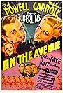 Irving Berlin, Madeleine Carroll, Alice Faye, Stepin Fetchit, Alan Mowbray, Dick Powell, Sig Ruman, Cora Witherspoon, and The Ritz Brothers in On the Avenue (1937)