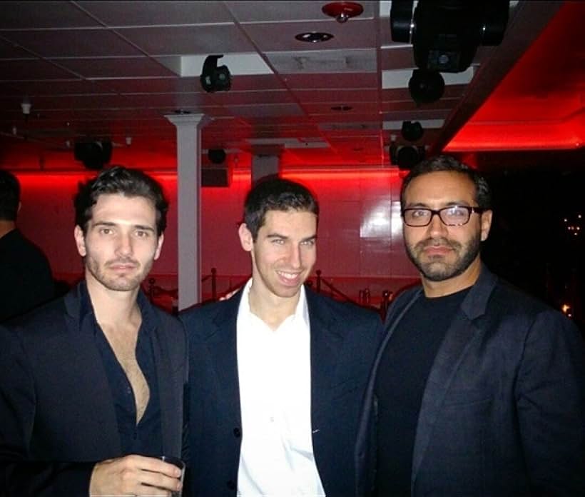 With actors Tomas Decurgez and Alain Washnevsky at Confidential wrap party in Beverly Hills.