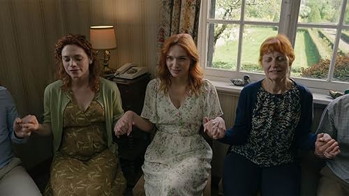 Anastasia Hille, Eleanor Tomlinson, and Katie Clarkson-Hill in The Couple Next Door (2023)