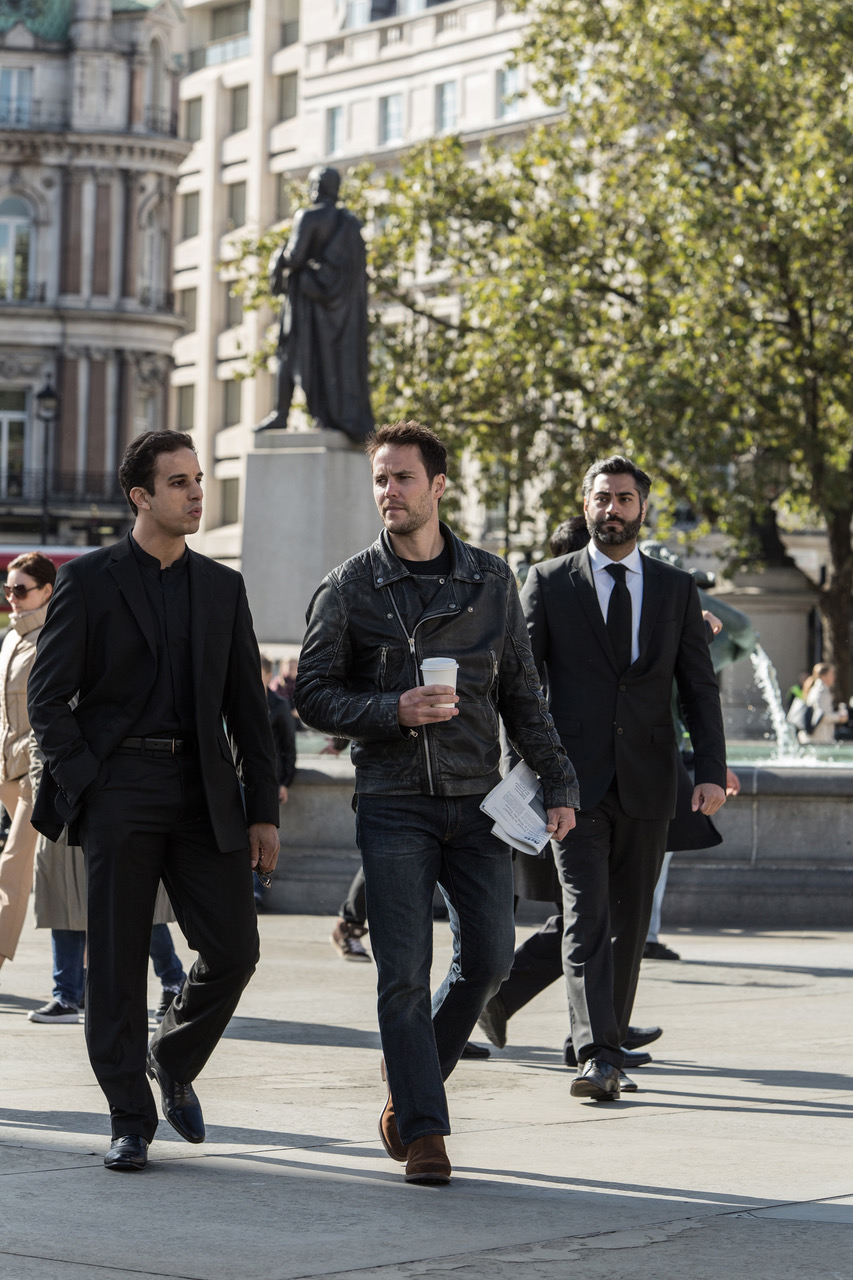 Taylor Kitsch and Alaa Safi in American Assassin (2017)