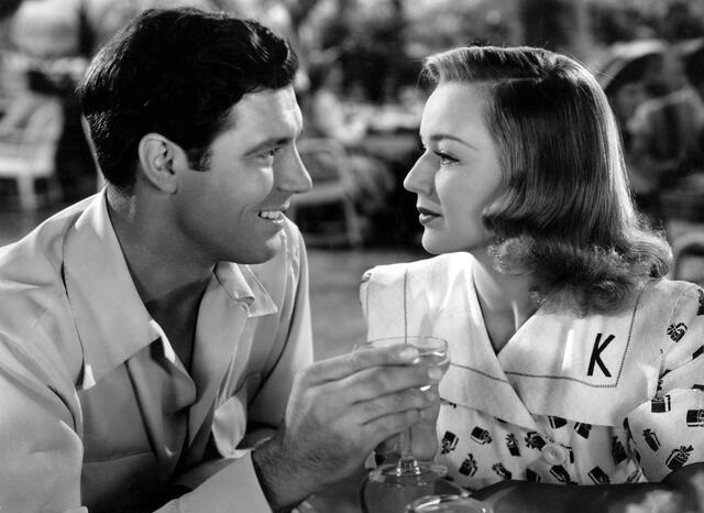 James Craig and Anne Shirley in Unexpected Uncle (1941)