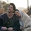 Milo Manheim and Fiona Palomo in Journey to Bethlehem (2023)